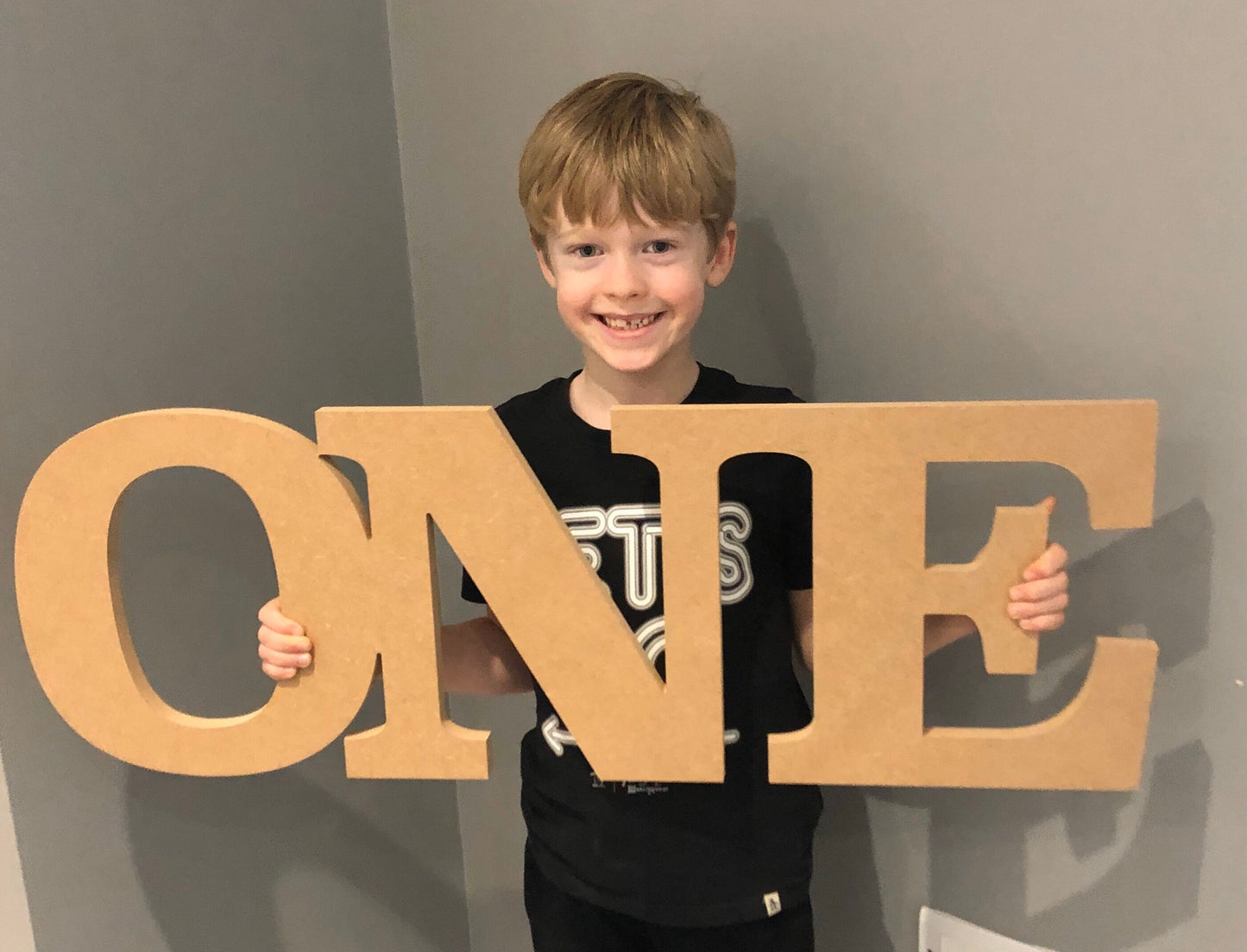 Cake smash props, Giant number one, cake smash numbers, photography props, MDF letters, giant MDF numbers, freestanding words and letters