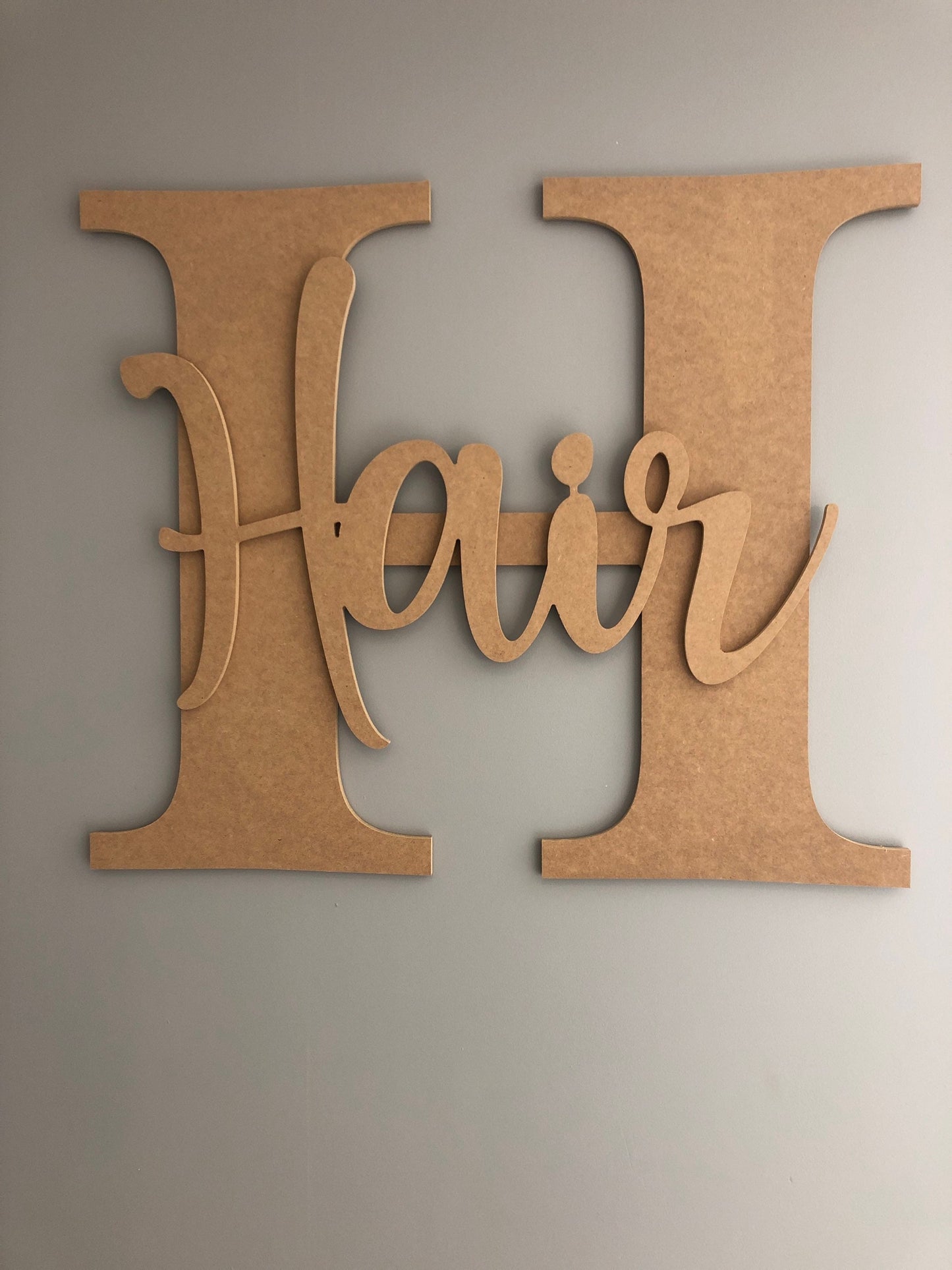 Extra large personalised letter and name, MDF blank names, Large name signs, Wall name signs, giant letters and names
