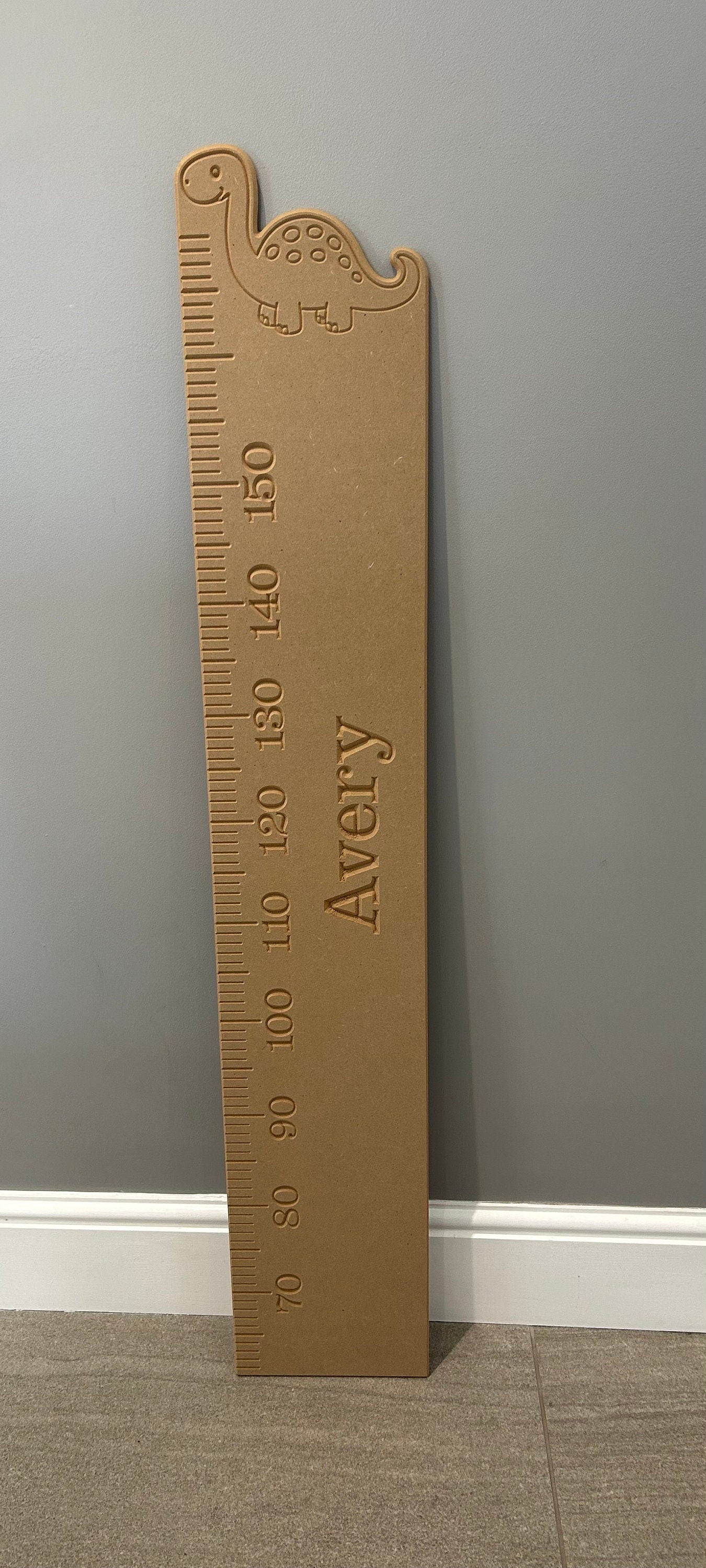Dinosaur height chart, wooden growth chart, MDF height chart, watch me grow height chart, dinosaur bedroom decor