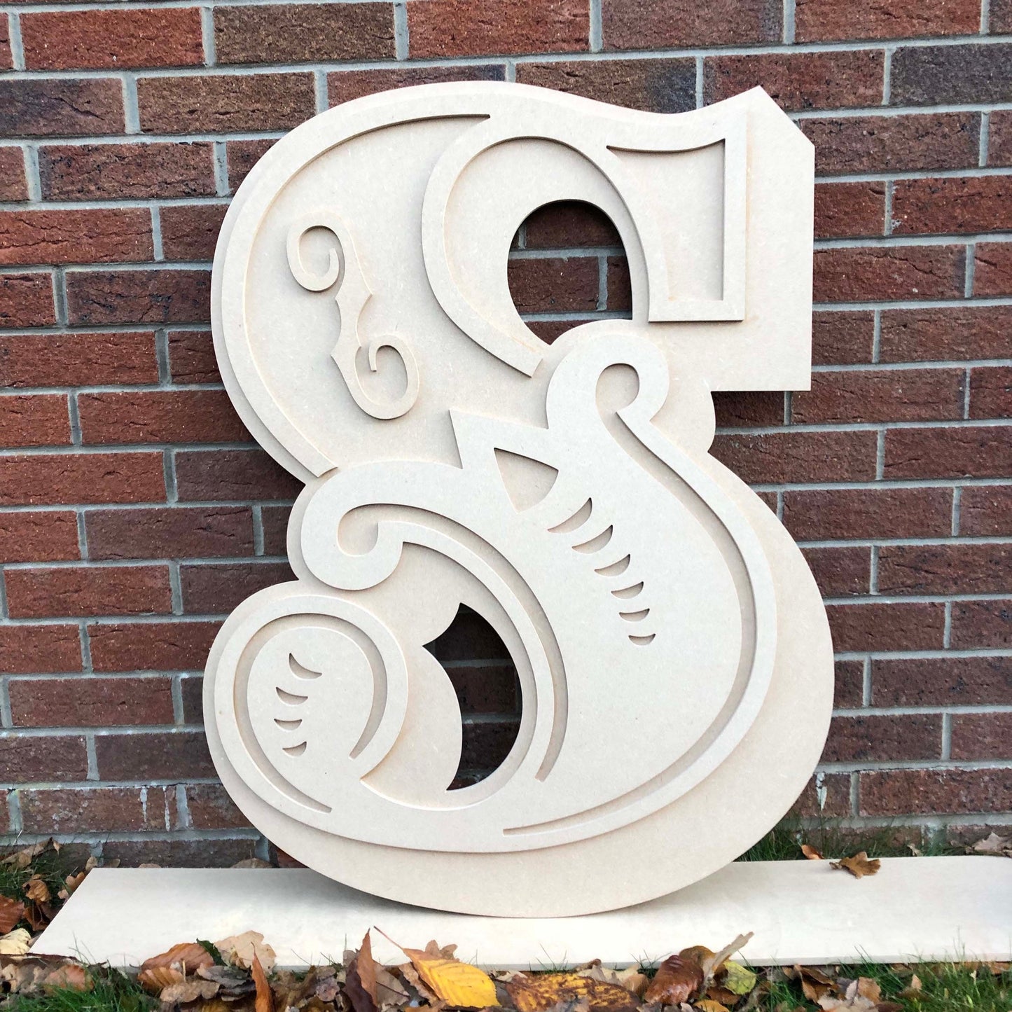400mm Giant wooden circus letters - MDF letters