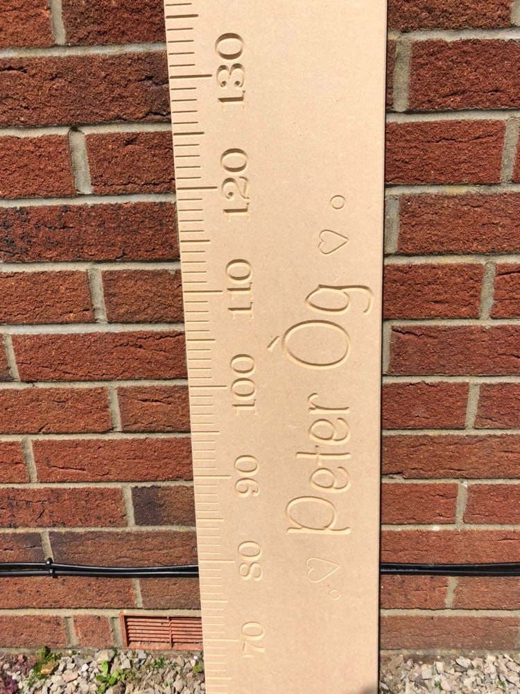 Bunny height chart, wooden growth chart, MDF height chart, watch me grow height chart, woodland bedroom decor, woodland bedroom, rabbit deco