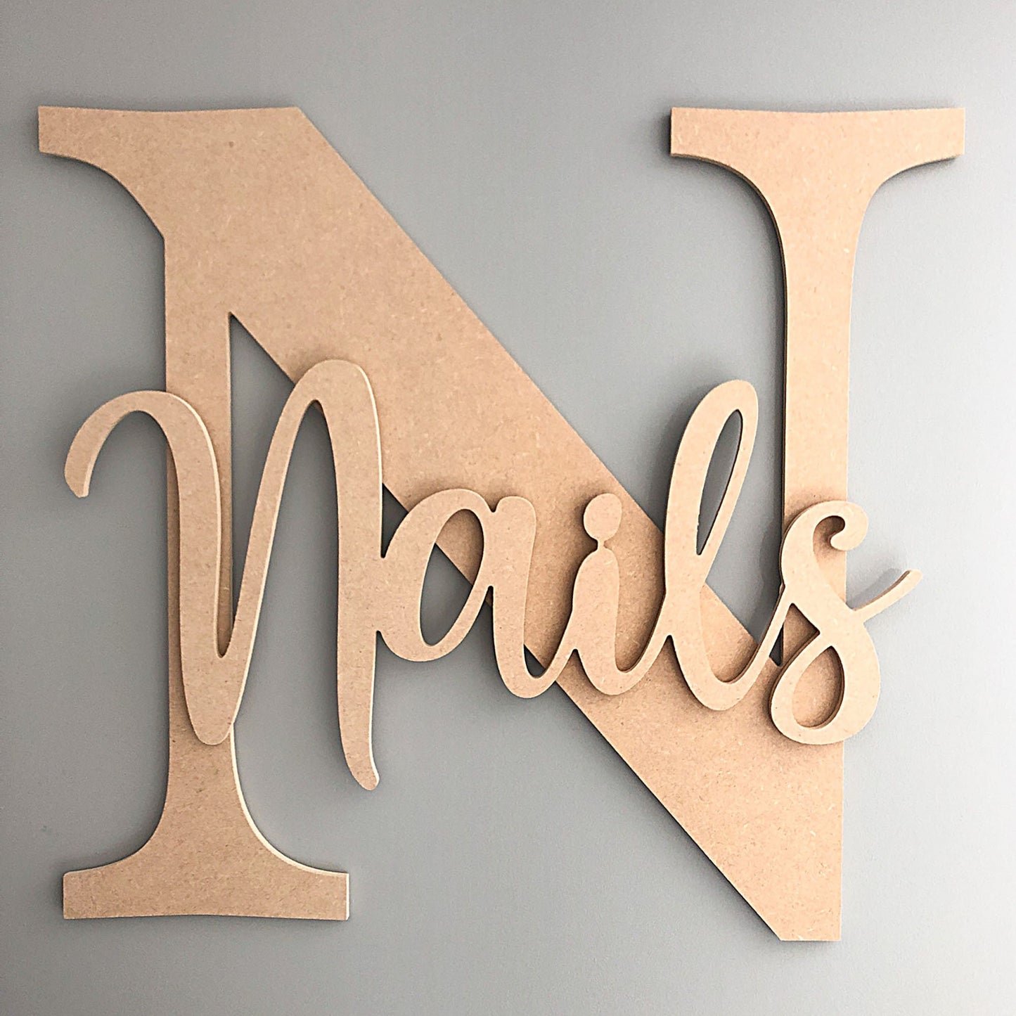 Extra large personalised letter and name, MDF blank names, Large name signs, Wall name signs, giant letters and names