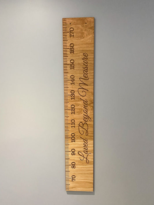 Loved Beyond Measure Height Chart