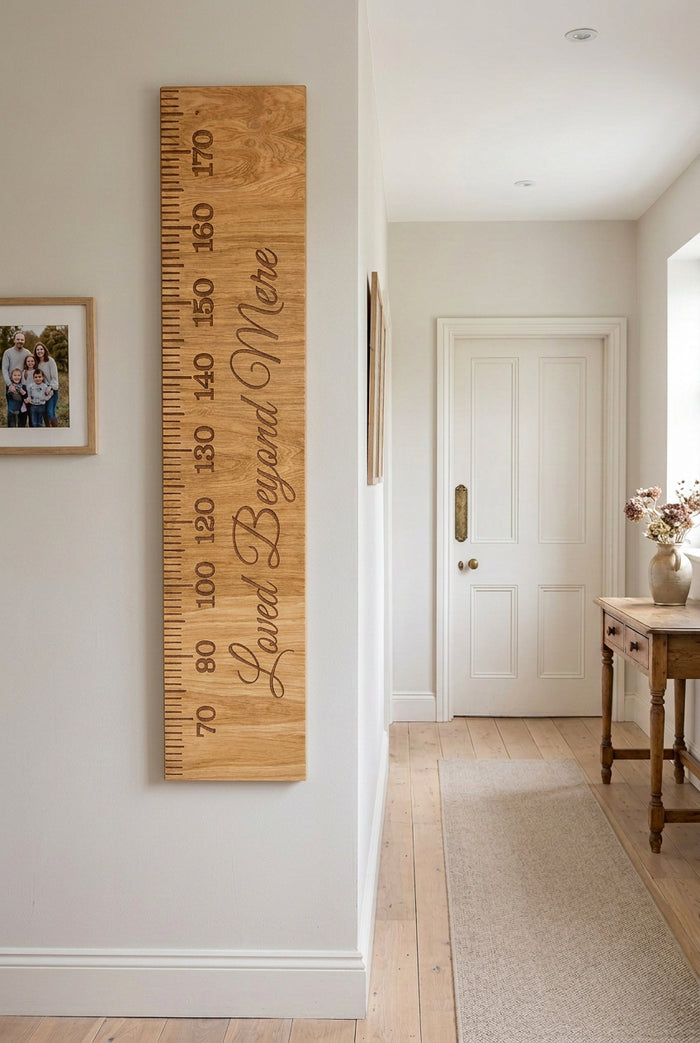 Loved Beyond Measure Height Chart
