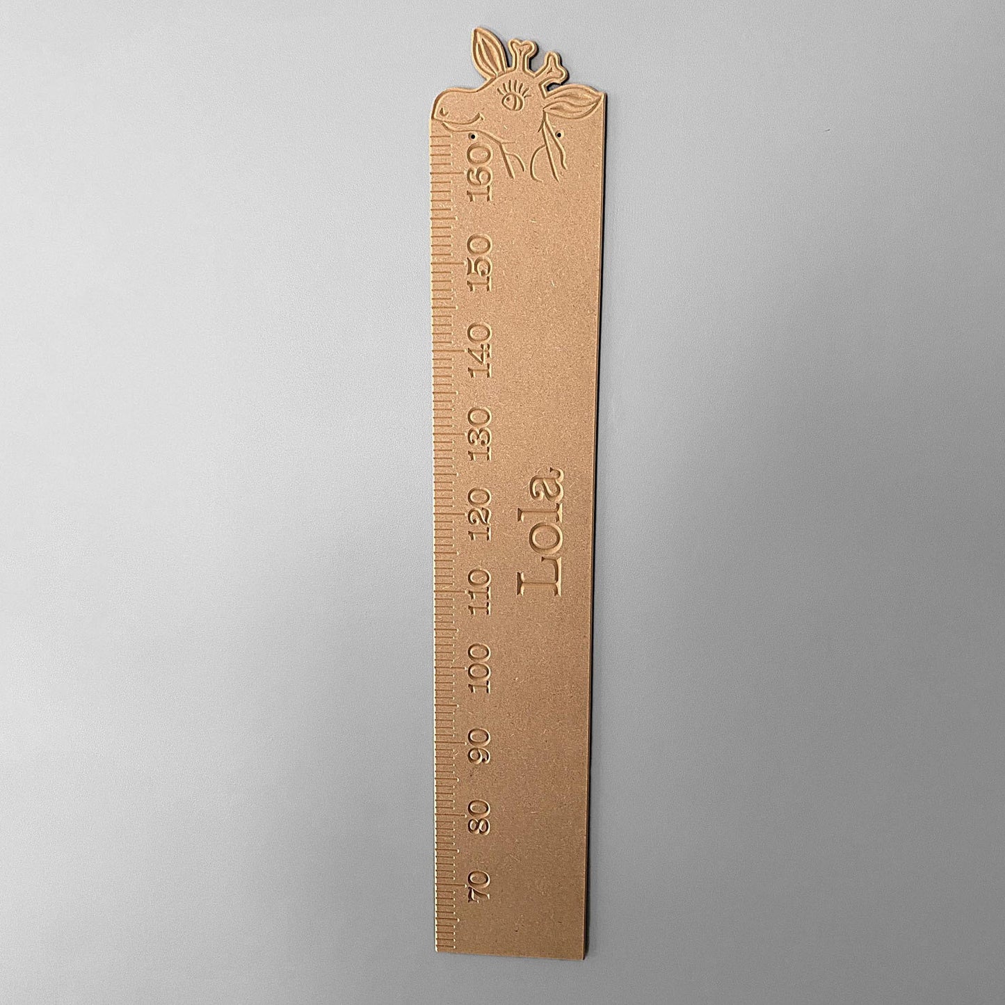 Giraffe height chart, wooden growth chart, MDF height chart, watch me grow height chart, Jungle bedroom decor, Jungle bedroom, height chart