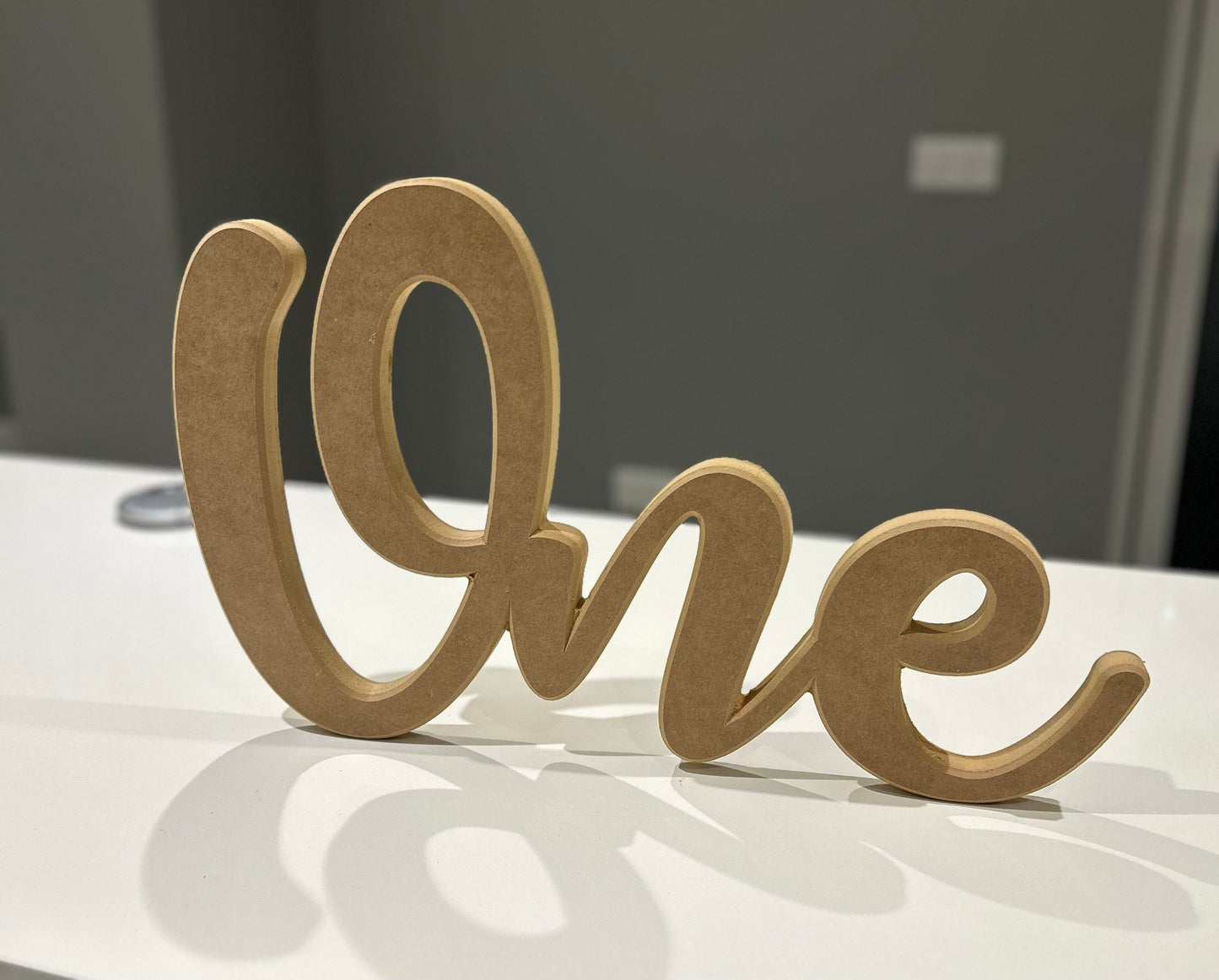 Cake smash props, Giant number one, cake smash numbers, photography props, MDF letters, giant MDF numbers, freestanding words and letters