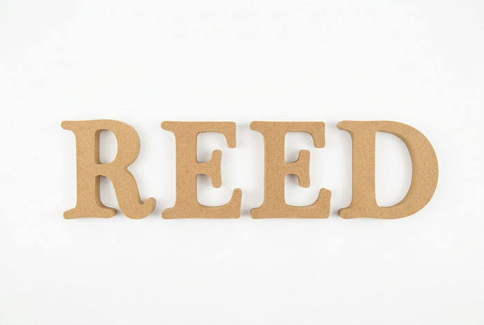 Personalised Wooden MDF Letters | 9mm Thick Craft Letters for Toy Boxes